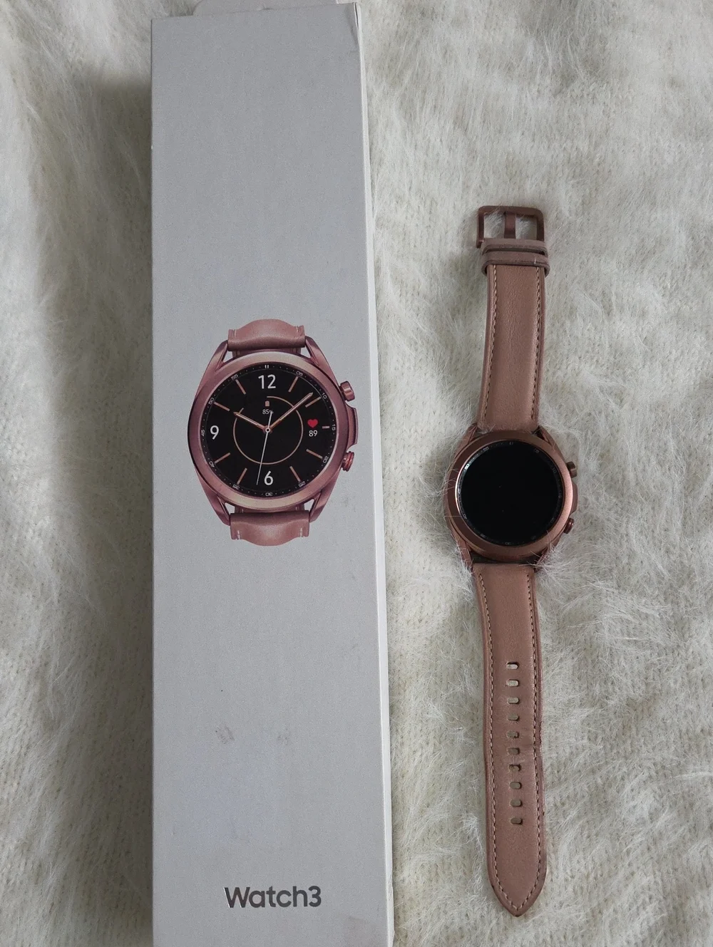Samsung Round Smartwatch in Mystic Bronze